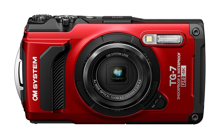 OM SYSTEM Tough TG-7 RED レッド Amazon.com : OM SYSTEM Tough TG-7 Red Digital Camera